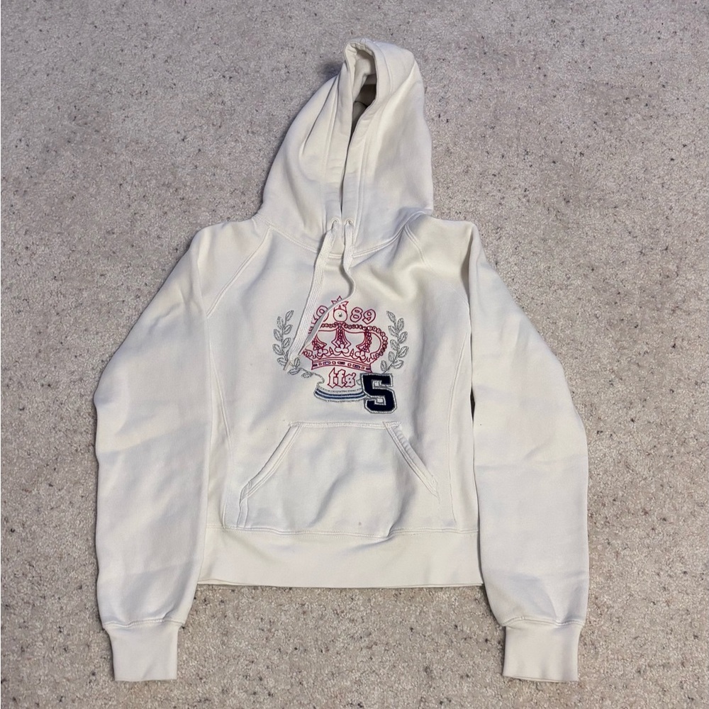 Triple five soul 555 Women's Cream Hoodie Sweater s